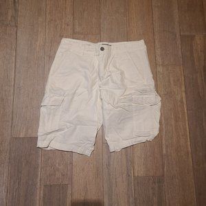 White Marc Anthony Cargo Shorts